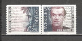 Suedia.1992 Laureati PREMIUL NOBEL ptr. literatura KS.361, Nestampilat