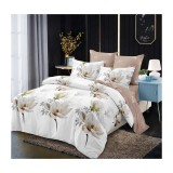 Cumpara ieftin Lenjerie de Pat Bumbac Finet 6 Piese cu Elastic - DNA319