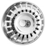 Sita scurgere pentru chiuveta, Darklove, Dop de inchidere de deseuri, Deodorizare tip Filtru pentru chiuveta, Accesorii de bucatarie, 83mm, 304 Otel i