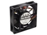 Ventilator axial DC 12V 80x80x20 mm, 64,2 m3/h, 39 dBA