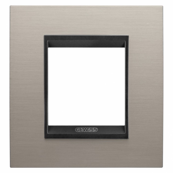 Rama Ornament 2M metal LUX Gewiss Chorus aluminiu lavy GW16222WS