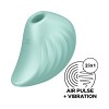 Vibrator Clitoridian Pearl Diver, Verde Menta, Satisfyer