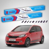 Cumpara ieftin Ștergătoare Skoda Citigo 2012-2020 | Set Față Flat &ndash; TeamCar&reg;