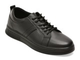 Pantofi sport BITE THE BULLET negri, 71867, din piele naturala