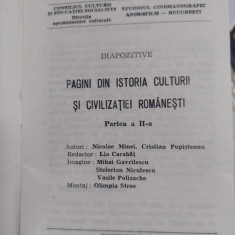 36 diapozitive Originale p.PROIECTIE-PAGINI DIN ISTORIA CULTURII SI CIVILIZATIEI