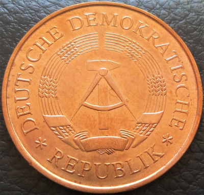 Moneda aniversara 5 MARCI / MARK - RD GERMANA (DDR), anul 1969 *cod 1672 luciu foto
