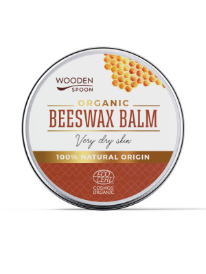 Balsam pentru piele uscata cu ceara de albine, bio, 60ml, Wooden Spoon foto