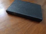 NOUL TESTAMENT SI PSALMII- LONDRA 1953 TRADUCERE DUMITRU CORNILESCU. SOCIETATEA BIBLICA. STARE EXCELENTA! MARGINEA FILELOR PATINATE IN ROSU