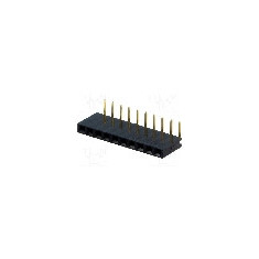 Conector 10 pini, seria {{Serie conector}}, pas pini 2.54mm, CONNFLY - DS1024-1*10R0