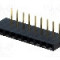 Conector 10 pini, seria {{Serie conector}}, pas pini 2.54mm, CONNFLY - DS1024-1*10R0
