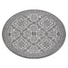 Covor sisal Loft 21193 Boho cerc fildeş argintiu gri, cerc 120 cm