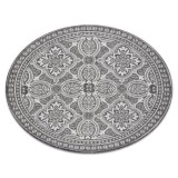 Covor sisal Loft 21193 Boho cerc fildeş argintiu gri, cerc 160 cm