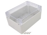 Carcasă Universală 120x180x90 mm cu Bucșă din Alamă ABS-PC
