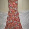 Rochie cu flori frumoase Mar L (cod 4602)