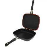 Cumpara ieftin Tigaie Tip Grill NGT Double Grill Pan - 28 x 22 x 7 cm