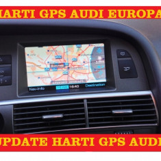 AUDI DVD harti navigatie Audi MMI 2G Audi A4 A5 A6 A8 Q7 GPS AUDI Europa Romania