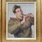 Soldat cantand la fluier - Nesemnat