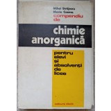 COMPENDIU DE CHIMIE ANORGANICA PENTRU ELEVI SI ABSOLVENTI DE LICEE. MAPA CU FISE-MIHAI STRAJESCU, MARIA COS-266235