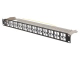 Patch Panel LANBERG 48 Porturi Negru 19" Rack Standard