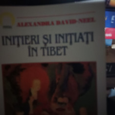 INITIERI SI INITIATI IN TIBET - ALEXANDRA DAVID-NEEL,ANANDAKALI 1997, 223 PAG