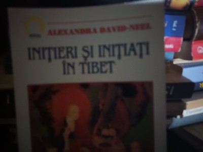 INITIERI SI INITIATI IN TIBET - ALEXANDRA DAVID-NEEL,ANANDAKALI 1997, 223 PAG foto