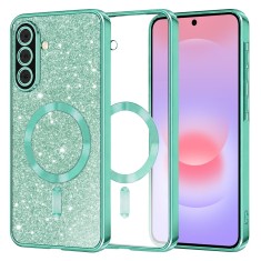 Asteroid GSM - Luxury Glitter MagSafe - Samsung Galaxy A37 5G - Light Green