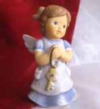 BIBELOU PORTELAN GOEBEL LIMPKE DESIGN NINA MARCO MINIATURA INGERAS 7.5 CM
