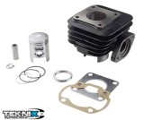 Set motor (kit cilindru) SYM Jet BasiX - Jet R SportX - Jet4 - Mask - Red Devil - RS - Shark 2T AC 50cc diametru 39.00 mm bolt 12