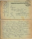 CP1725N Feldpostkorrespondenzkarte, 1916, ștampila Feldj&auml;gerbataillon Nr 28, T&aacute;bori posta 60, expediată de pe frontul italian la Arad