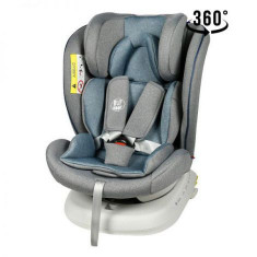 Scaun Auto Tweety Plus DELUXE BUF BOOF Light Blue cu Isofix rotativ 360 grade 0 36 kg