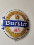 Reclama bere spabiola Buckler Cerveza Sin. Plexiglas.