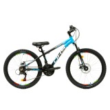 Cumpara ieftin Bicicleta Copii Dhs Terrana 2423 - 24 Inch, Negru/Albastru Ultimate FactoryBikes