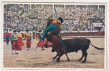 Bnk cp Corrida de toros - Una buena vara - necirculata, Spania, Printata