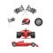Set de autocolante, formula, SVEND