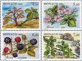 C4938 - Monaco 1996 - Flora 4v. neuzat,perfecta stare, Nestampilat