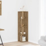 vidaXL Dulap colțar, Stejar artizanal, 33x33x132 cm, lemn prelucrat 856723