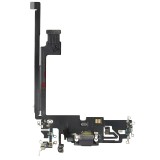 Mufă &Icirc;ncărcare iPhone 12 Pro Max NEGRU, Piesă Schimb, Bulk