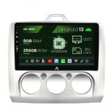 Cumpara ieftin Navigatie Ford Focus MK2 (2004-2011), Clima manuala, Android 13, Z-Octacore 8GB RAM + 256GB ROM, 9 Inch - AD-BGZ9008+AD-BGRKIT112