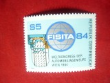 Serie Austria 1984 -Personalitati- Congres Mondial Ingineri Auto ,1 val.
