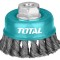 Perie sarma tip cupa Total - fir rasucit - 100mm