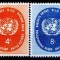 C1167 - ONU New York 1958 - Yv.no.60-1 2v.neuzat,perfecta stare