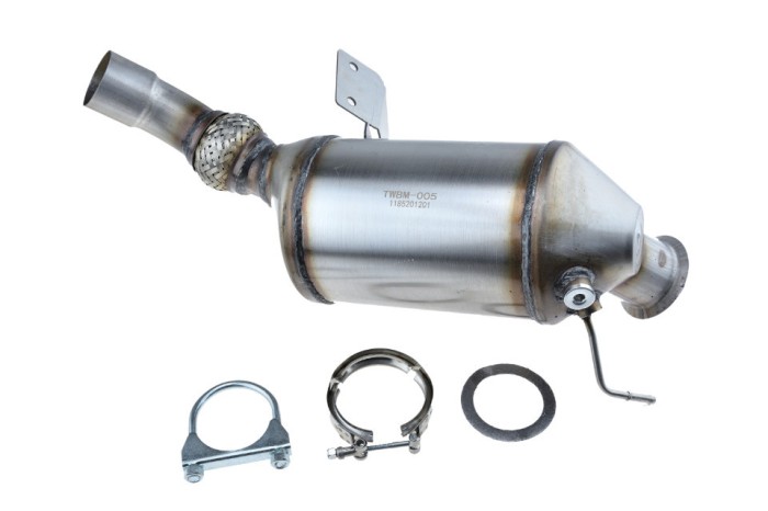 Filtru de particule Diesel DPF Bmw Seria 3 E90, E91 318d, 320d 2004- Calitate : Cordierit, NTY DPF-BM-005