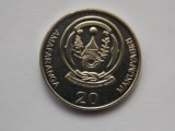 20 FRANCS 2009 RWANDA XF