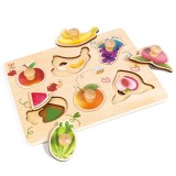 Puzzle din lemn in straturi - Fructe
