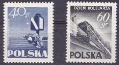 TSV % - 1954 MICHEL 868-869 POLONIA, MNH/** LUX foto