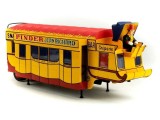 Macheta rulota Pinder circus autoutilitara creperie/snack 22cm scara 1/43