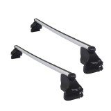 Set bare transversale portbagaj din aluminiu marca Twinny Load TL A32, kit complet cu bare, suporti si antifurt cu cheie Opel Zafira B 2008-2011 Mpv, Carpoint