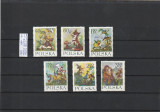 POLONIA - ILUSTRATII PENTRU COPII - KONOPNICKA ( MI PL 1364-1369 ) 1962 MNH