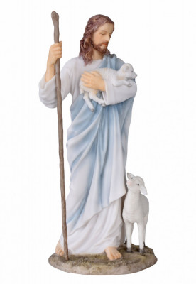 Isus - statueta din rasini cu un strat ceramic WU75046AB foto