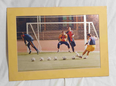 Foto - tablou - poster Echipa Nationala de FOTBAL a Romaniei- marime 53 x 38 cm foto